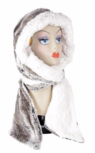 Birch Luxury Faux Fur Hoody Scarf
