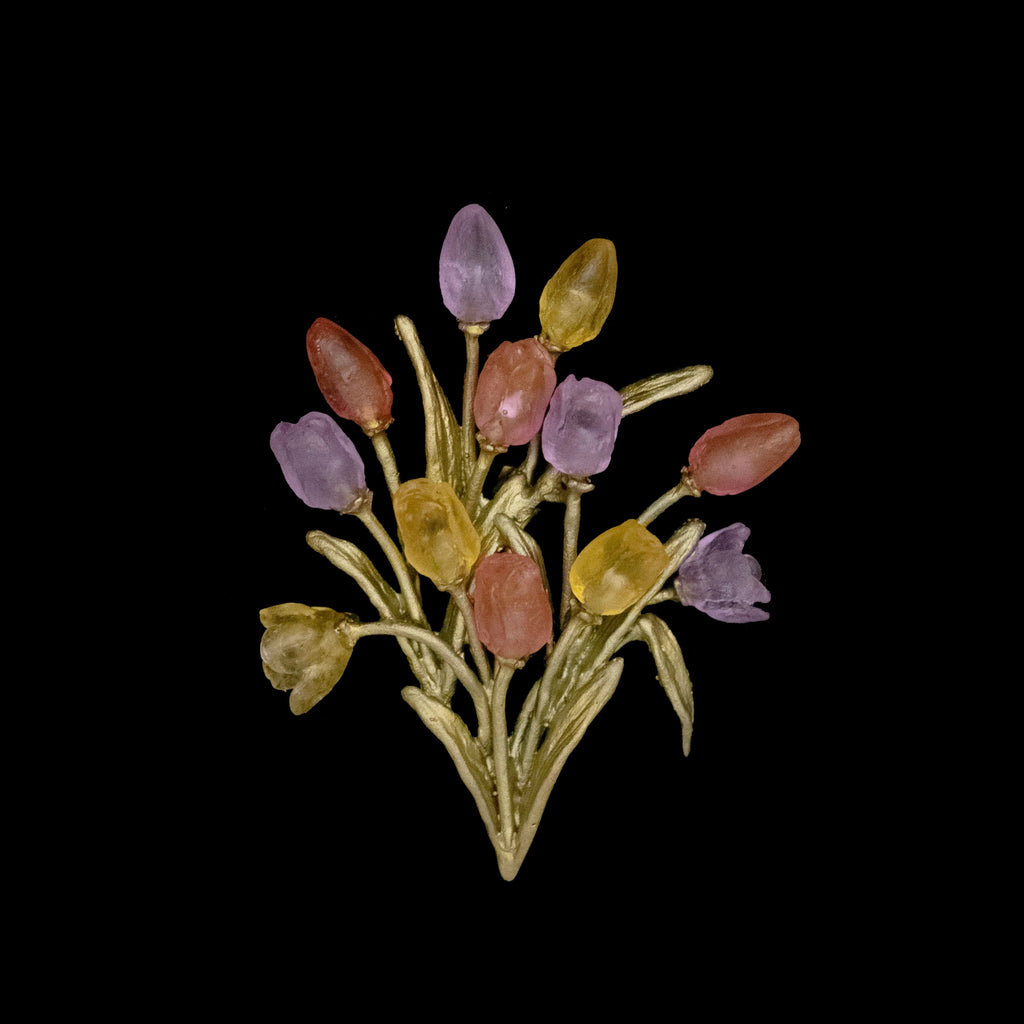Tulip Brooch by Michael Michaud
