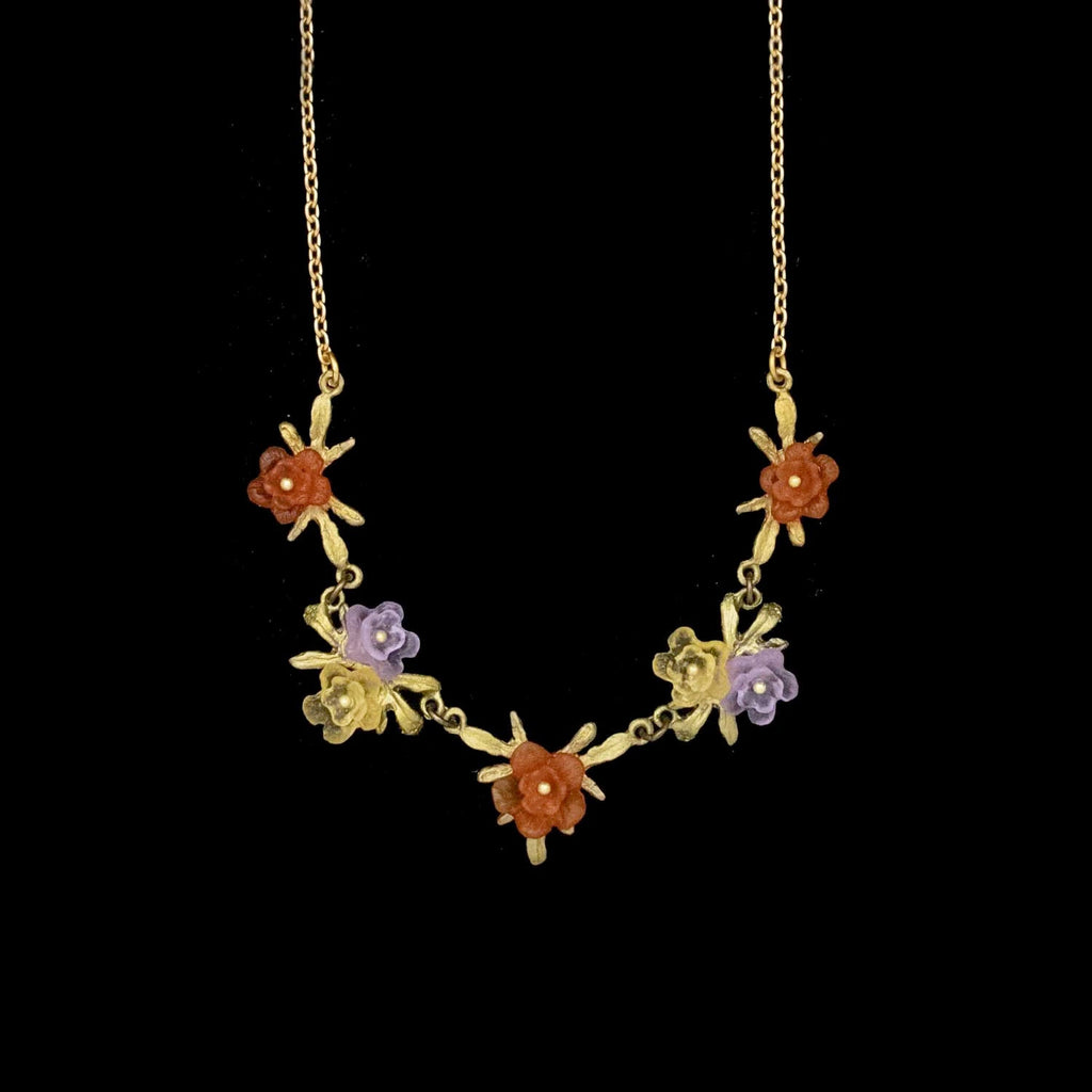 Mums 16 inch Adjustable Necklace by Michael Michaud