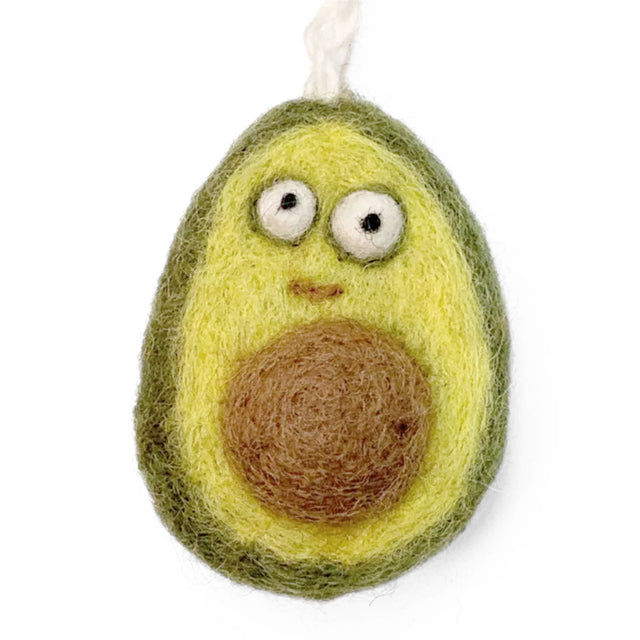 Avocado Woolie Ornament