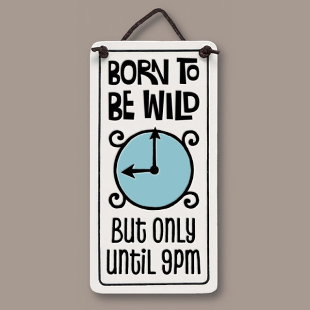 Born to be Wild Charmer Ceramic Tile