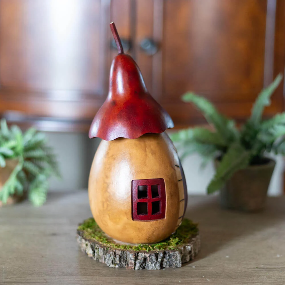 Fairy House Cottage Gourd