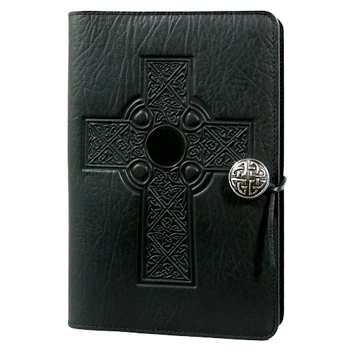 Celtic Cross in Black Small Journal