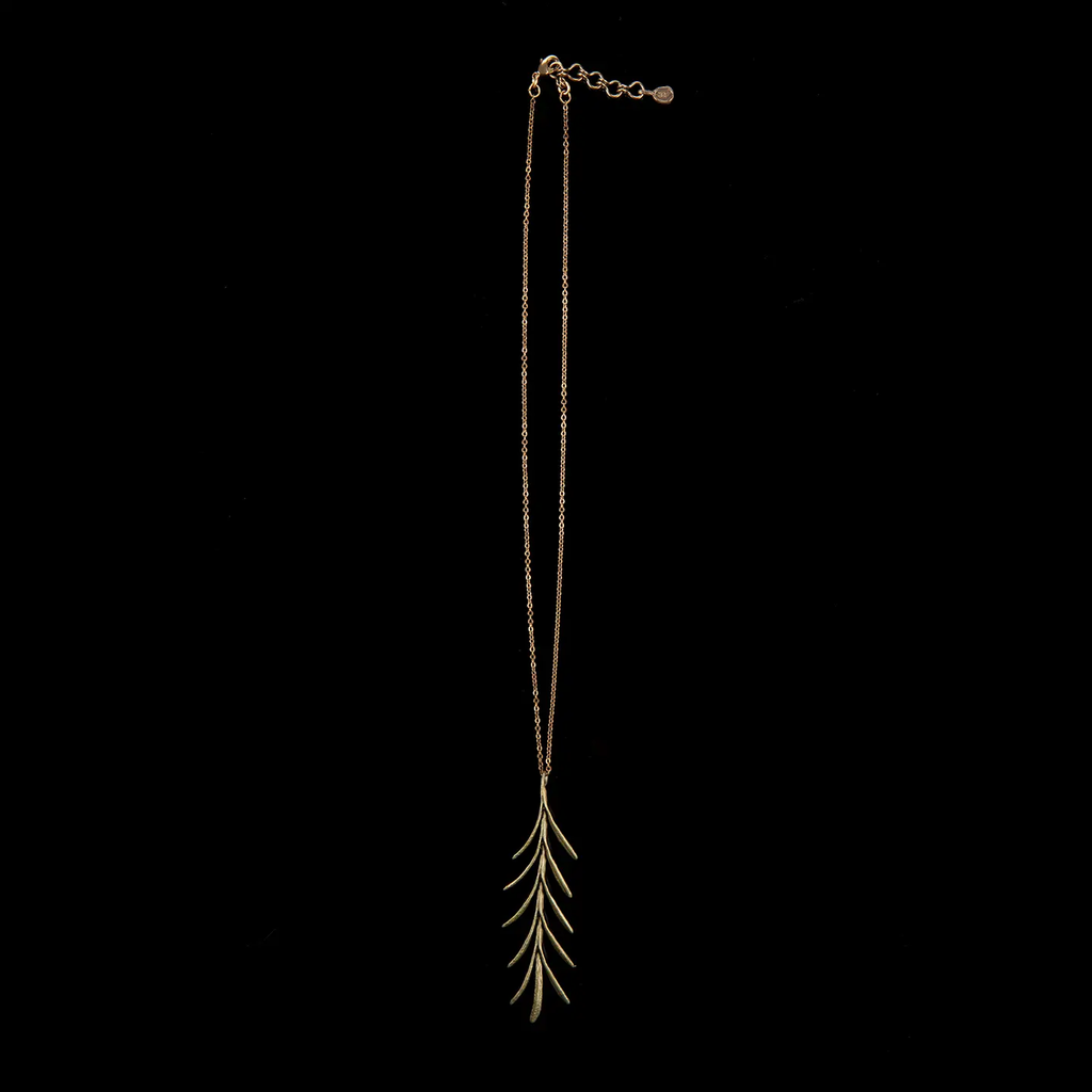 Rosemary Dangle 16 Inch Adjustable Pendant Necklace by Michael Michaud