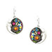 Multi Color Midnight Moon Earrings by Firefly Jewelry