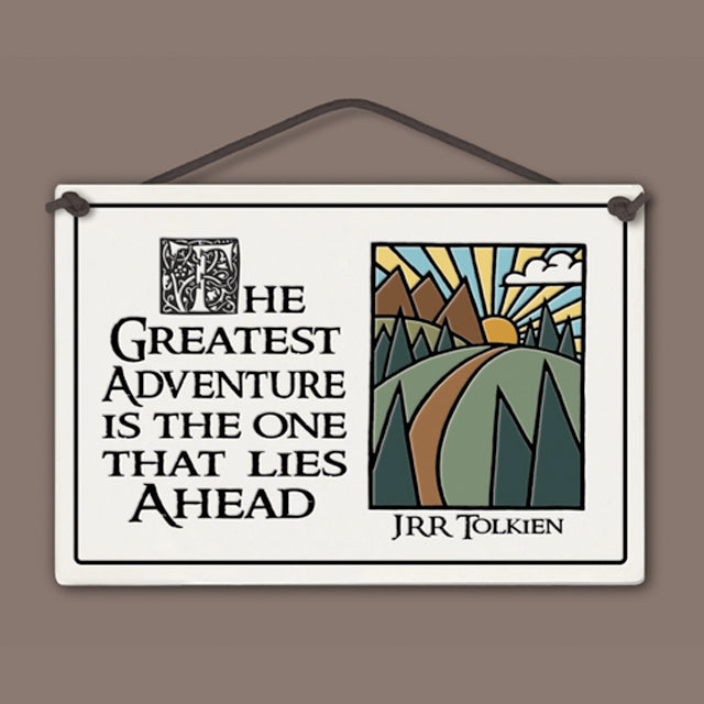 Greatest Adventure Large Rectangle Ceramic Tile