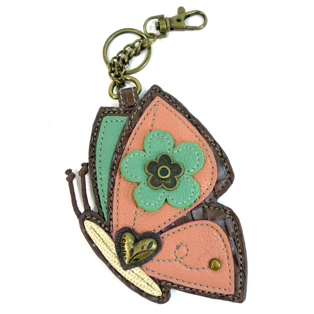 Butterfly Coin Purse and Key Chain by Chala