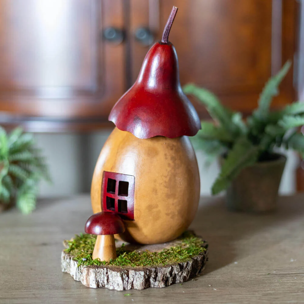 Fairy House Cottage Gourd