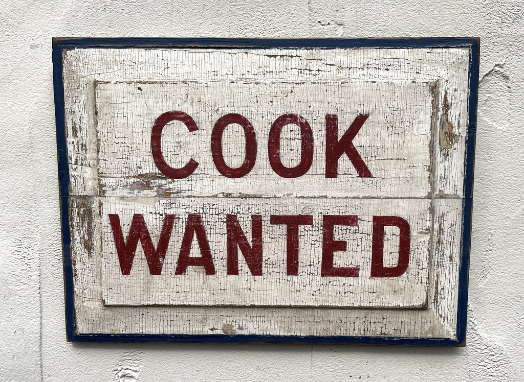 Cook Wanted Americana Art