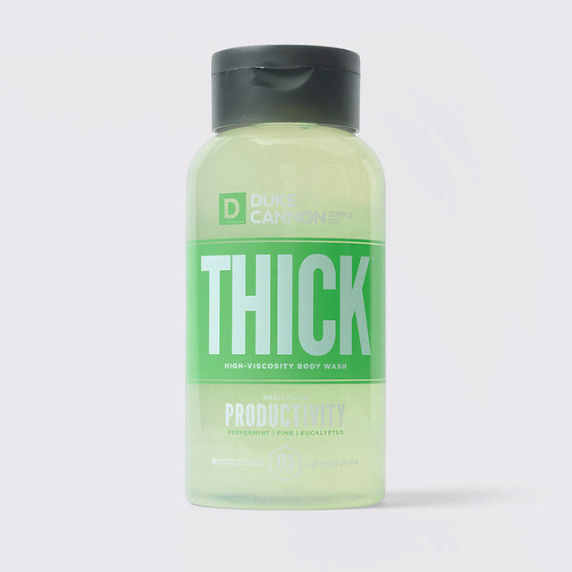 PRODUCTIVITY THICK HIGH-VISCOSITY BODY WASH BY DUKE CANNON