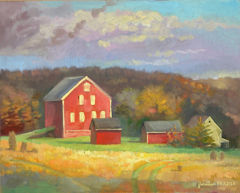 Red Barn Along Taneytown Road by Jonathan Frazier