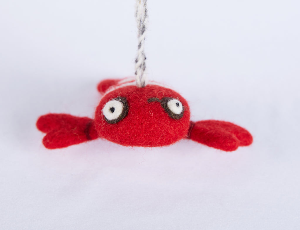 Lobster Woolie Ornament