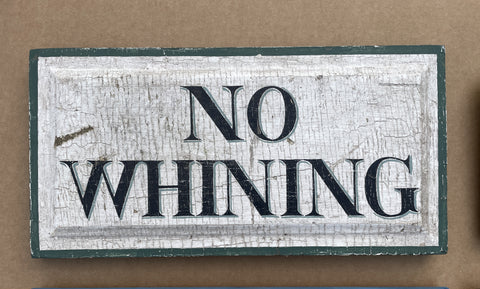 No Whining Americana Art