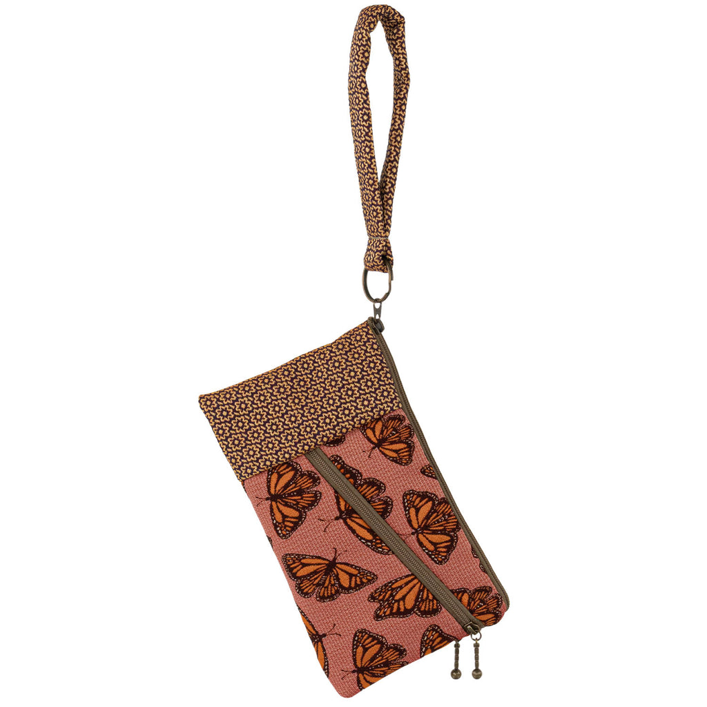 Maruca Beetle Wristlet in Monarch Rose
