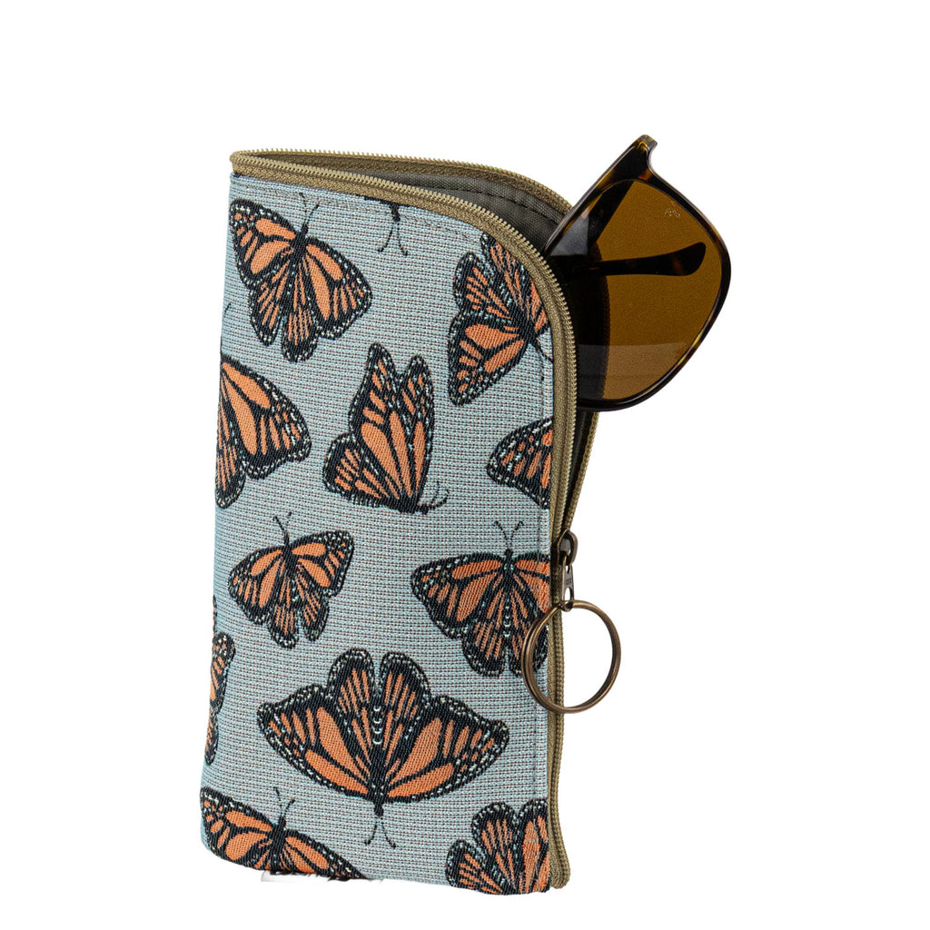 Maruca Zip Pouch in Monarch Sky