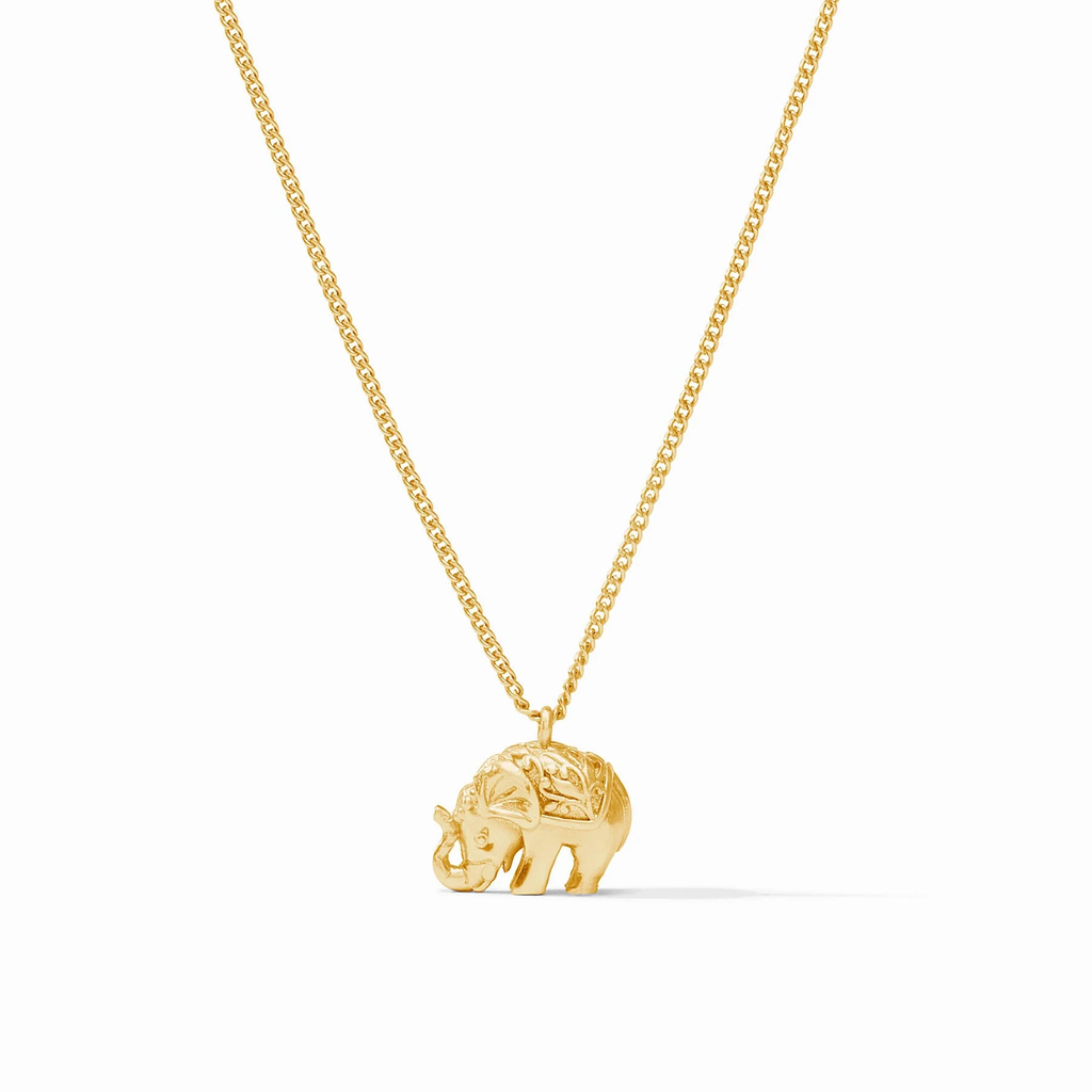 Elephant Delicate Gold Necklace by Julie Vos