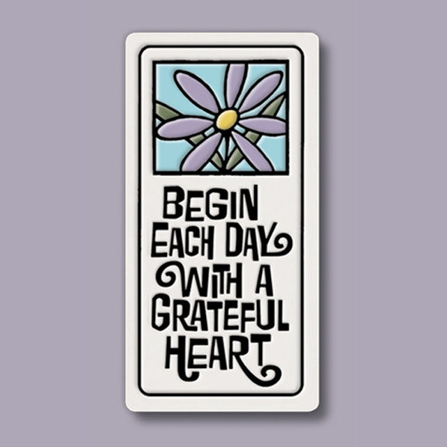Grateful Heart Ceramic Magnet