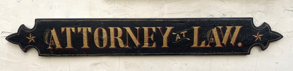 Attorney At Law Quarterboard Americana Art