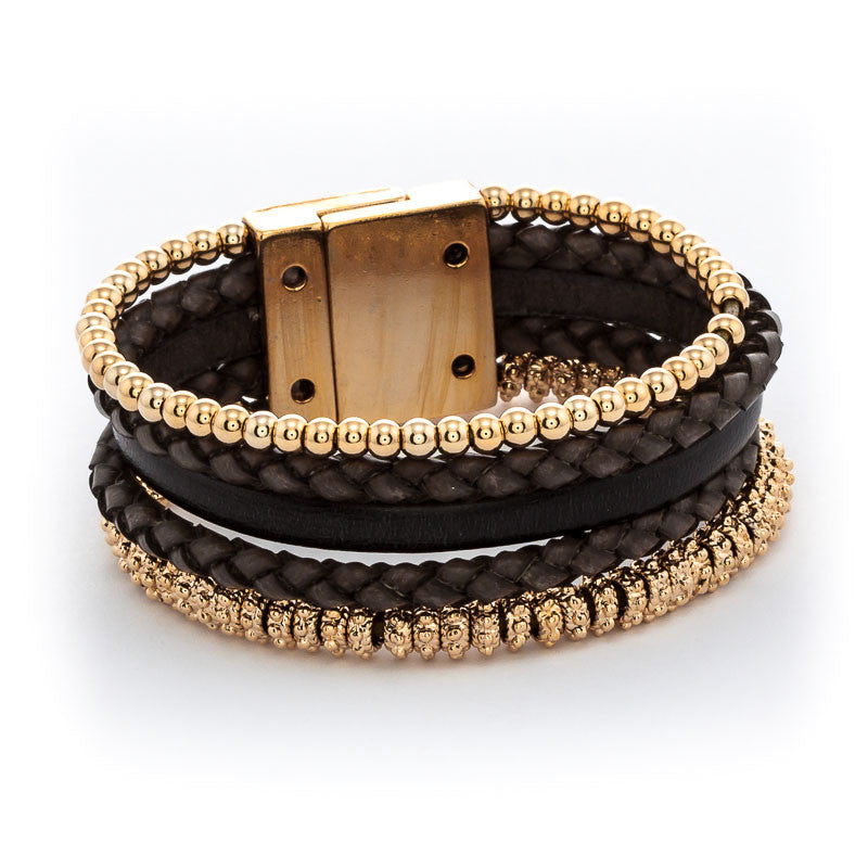 Trendy Leather Bracelet
