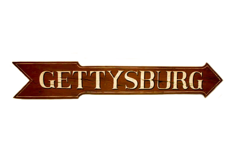 Gettysburg Arrow (Q) Americana Art