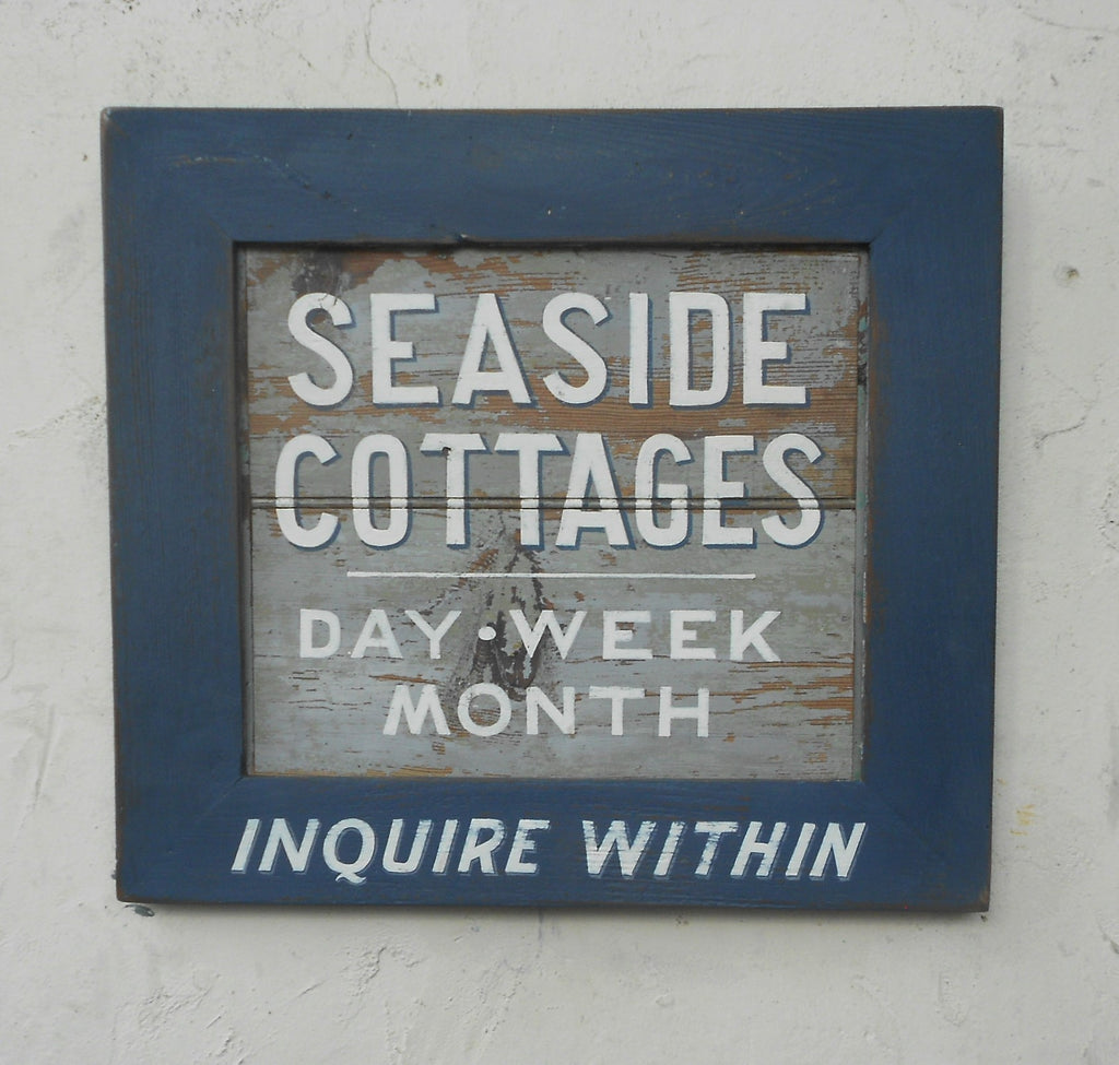 Seaside Cottages Americana Art