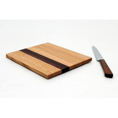 Extra Large Striped Trivet in Oak - Size 6"x7"