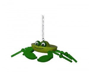 Green Crab Handcrafted Wooden Jumpie