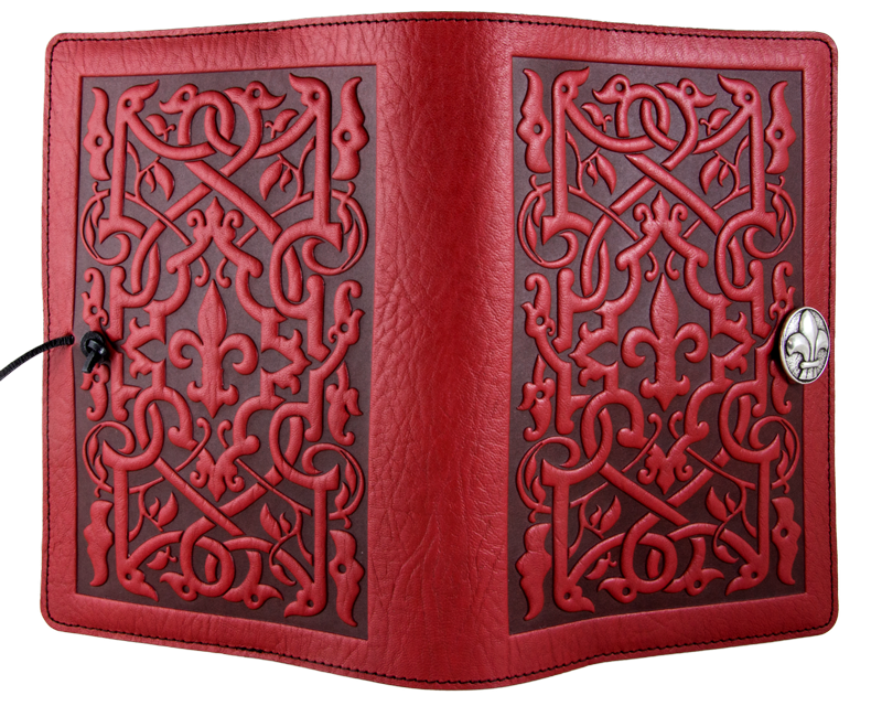 The Medici in Red Large Leather Journal