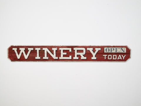 Winery, Long (Open/Close) Americana Art