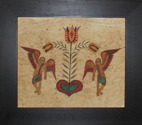 Angels with Heart and Tulips by Susan Daul