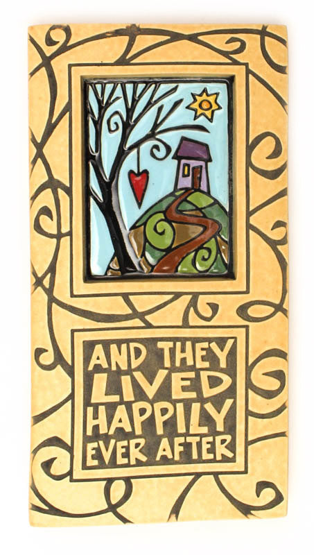 Happily Ever After Large Ceramic Tile