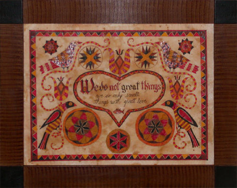 We Do Not Great Things by Susan Daul