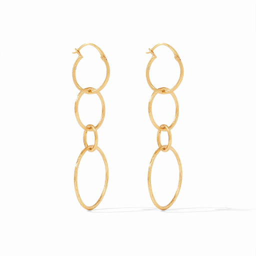 Simone 3-in-1 Earring Gold by Julie Vos