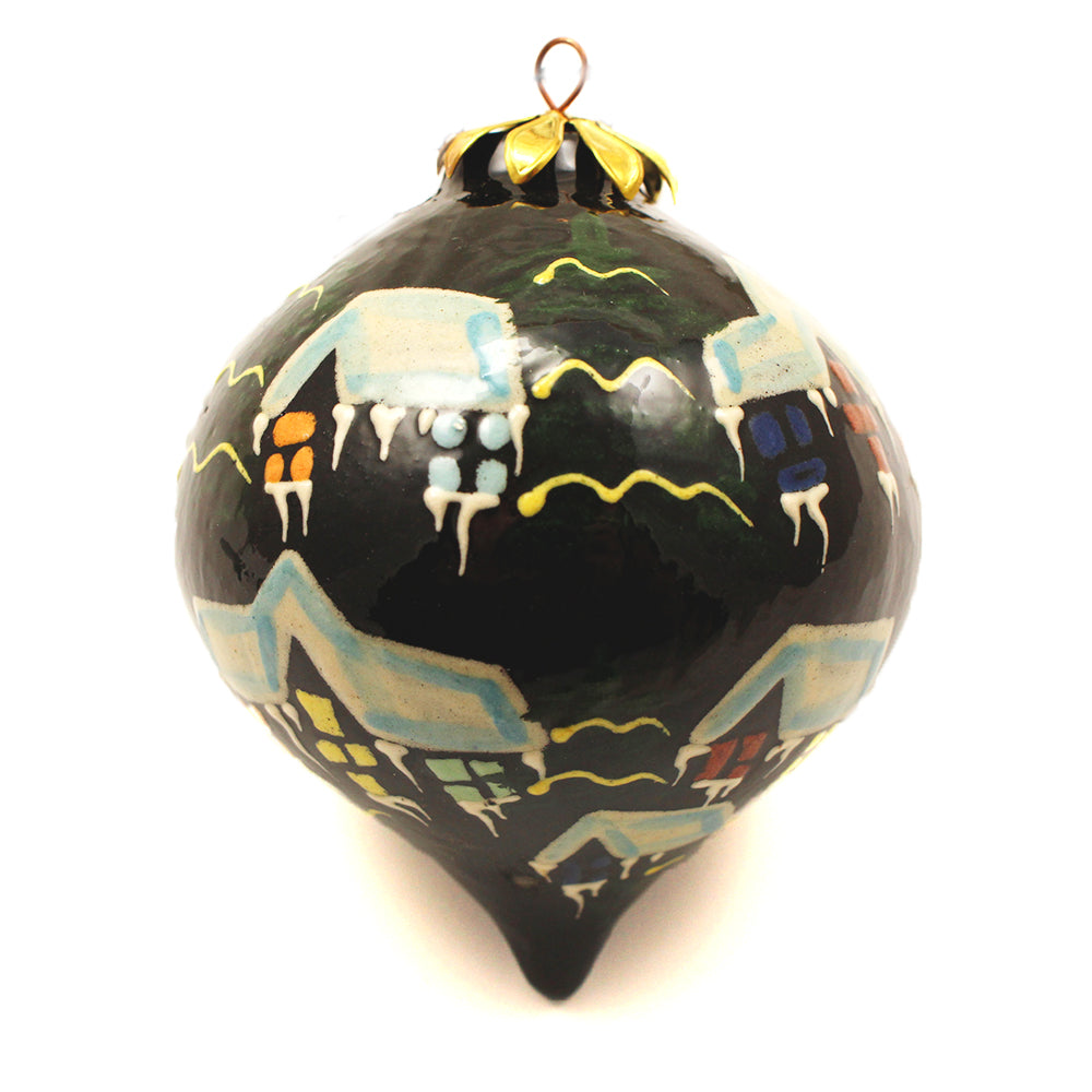 Winter Church Teardrop