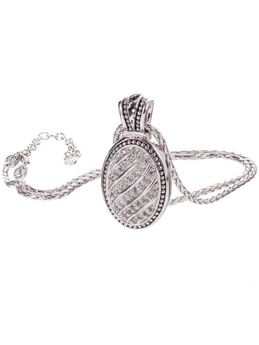 Ocean Images Sparkling Seas Pavé Enhancer with Chain by John Medeiros