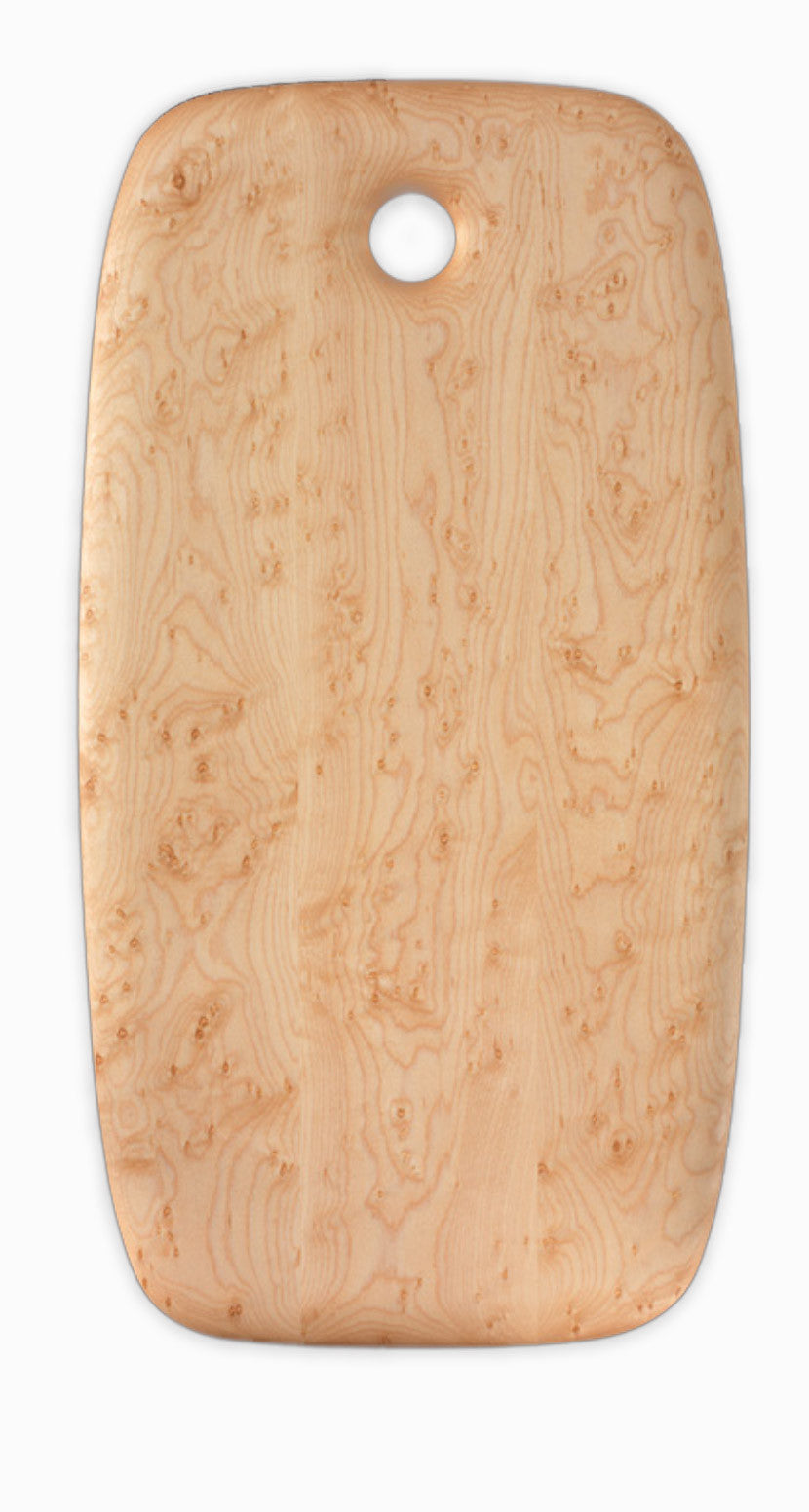 Bird's Eye Maple Breadboard - 9.5 inches x 18 inches