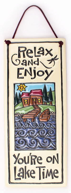 Lake Time Ceramic Tile