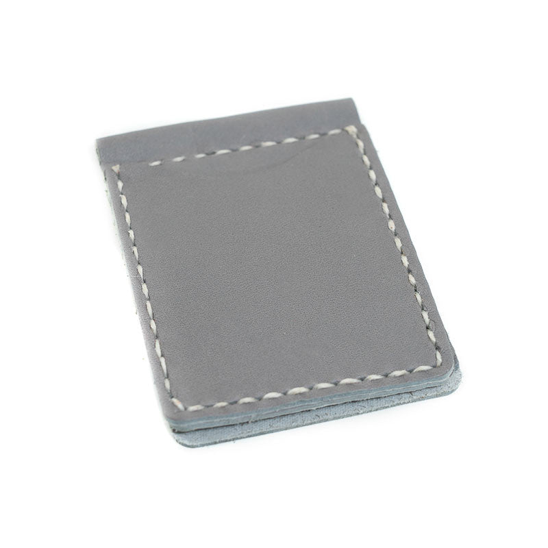 Leather Money Clip Hand Sewn Wallet - Available in Multiple Colors
