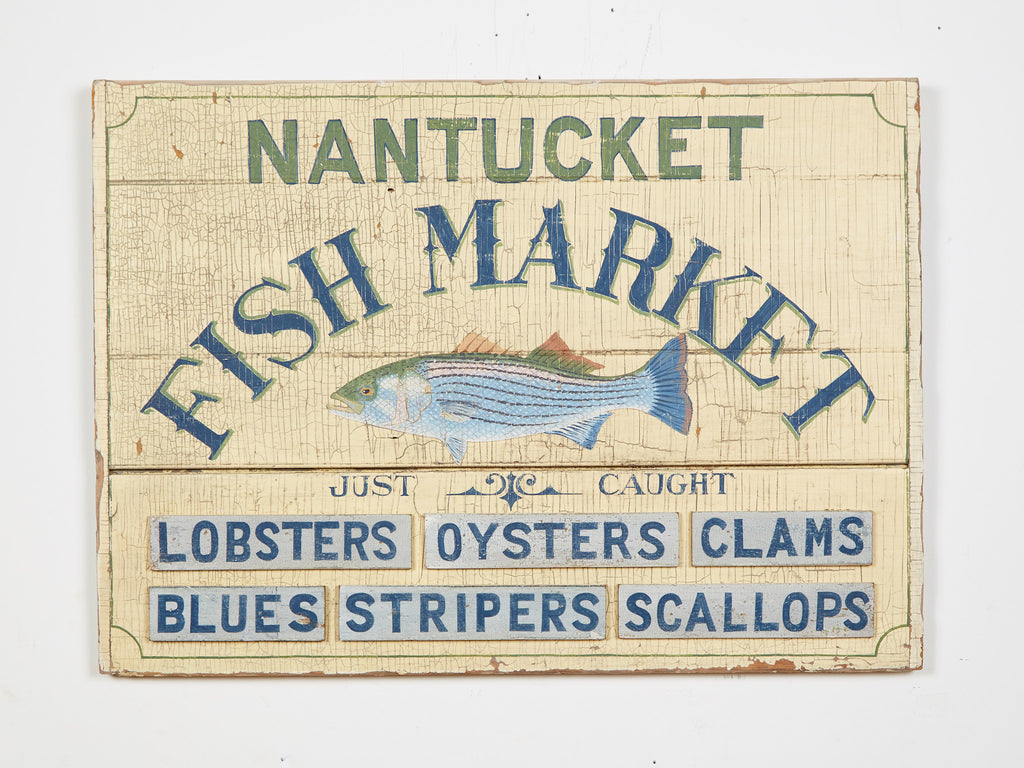 Nantucket Fish Market Americana Art