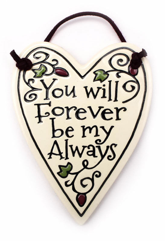 Forever Always Charmer Ceramic Tile