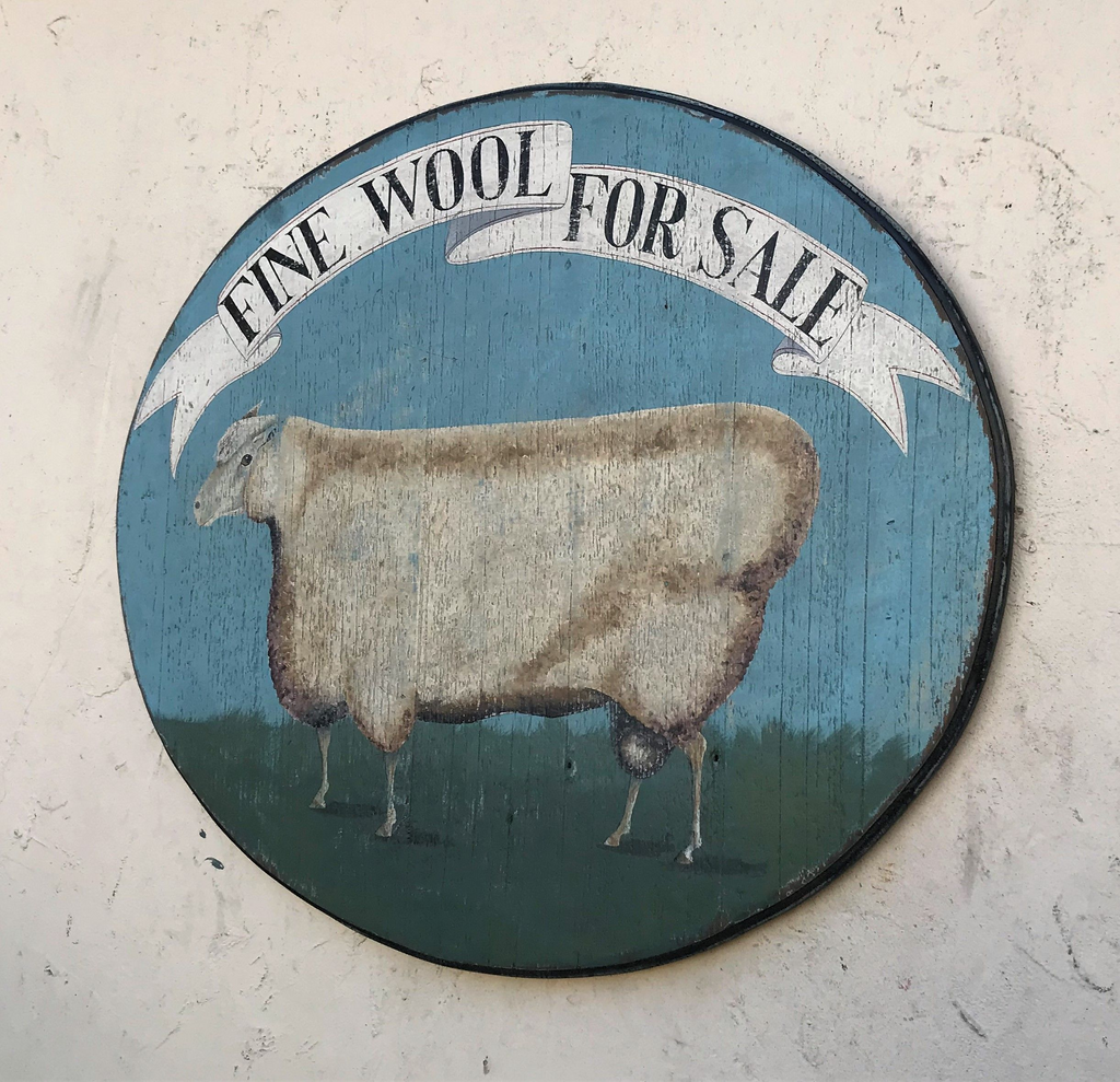 Fine Wool for Sale Americana Art