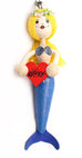 Mermaid Handcrafted Wooden Jumpies - Multiple Colors