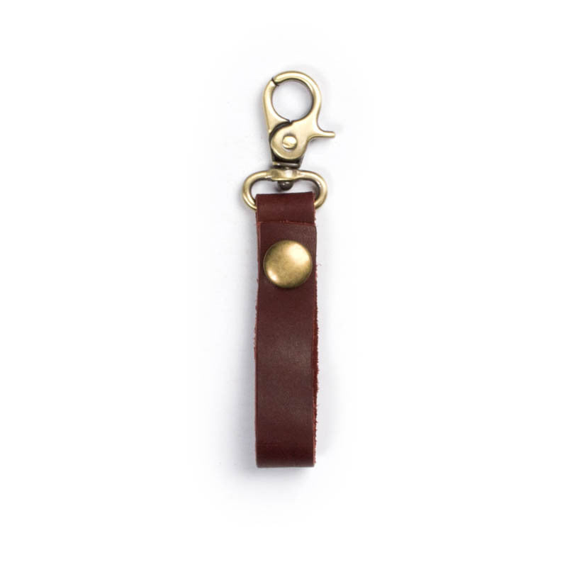 Leather Super Loop Keychain - Available in Multiple Colors