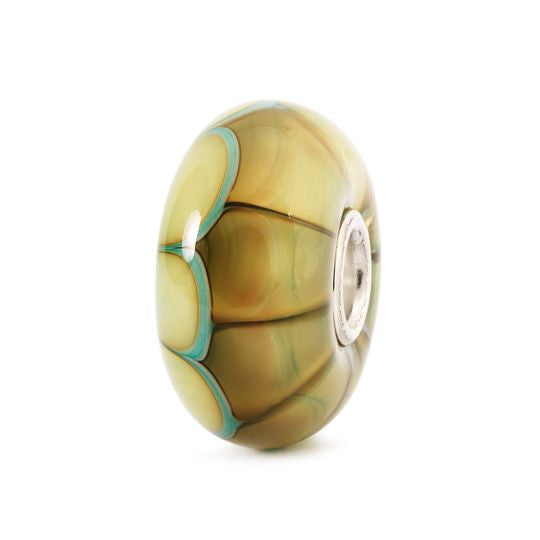 Aqua Edge Pumpkin by Trollbeads