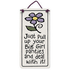 Big Girl Panties Charmer Ceramic Tile
