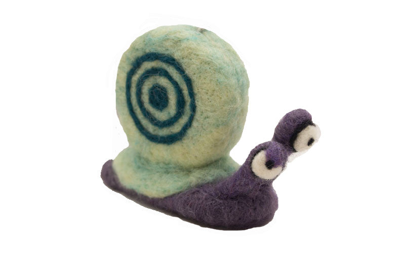 Snail Woolie Ornament