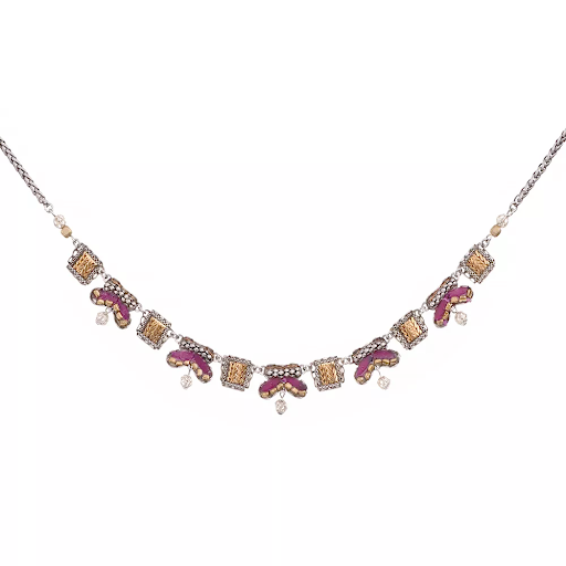 Cherry Blossom Indigo Collection Bergamot Necklace by Ayala Bar