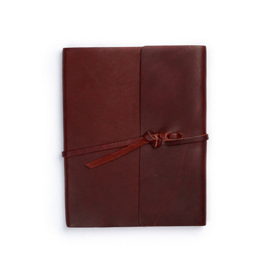 Leather Writers Log with Dot-Grid Paper - Available in Multiple Colors