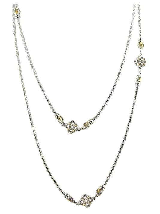 Lattice Collection Palermo Edition 30 inch Four Station Necklace by John Medeiros