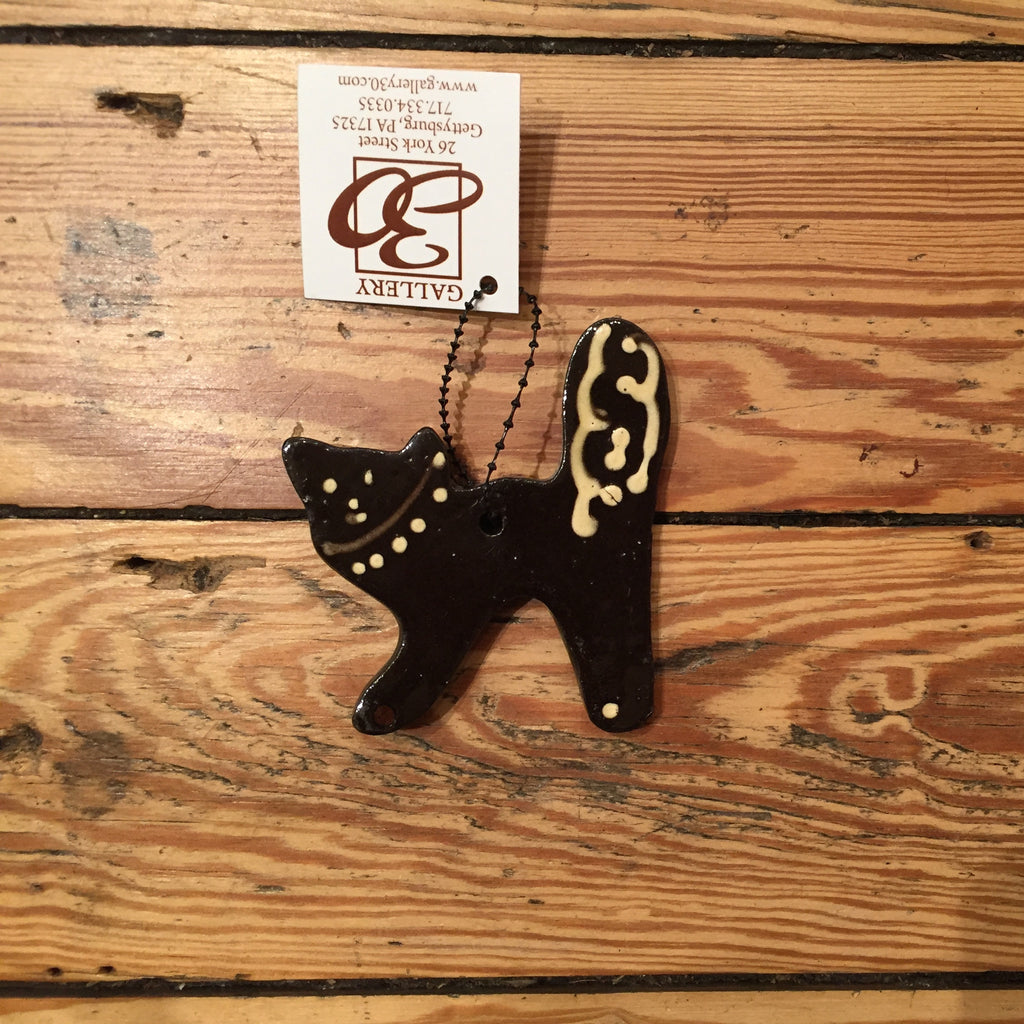 Black Kitten Ornament